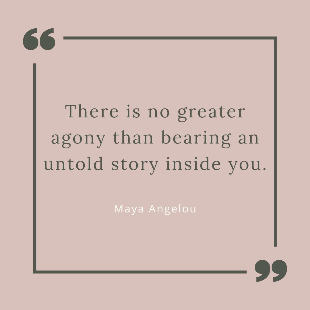 MyInspirow's tweet image. “There is no greater agony than bearing an untold story inside you.”

― Maya Angelou

#WritingCommunity #writerslift #writerslife #writers #amwriting #Motivation