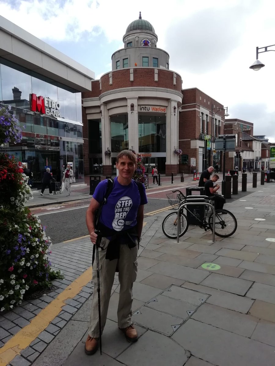 BirminghamRep's tweet photo. It's the final day of Steve's #StepForTheREP as he departs Watford, heading towards London's Leicester Square!
There's still time to support Steve on his trek...
To donate £5, text BREP20 to 70970
To donate £10, text BREP20 to 70191
Or click here https://t.co/7kmzv65yIr https://t.co/Boea3FlsTc