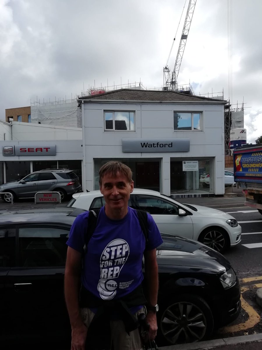 BirminghamRep's tweet photo. It's the final day of Steve's #StepForTheREP as he departs Watford, heading towards London's Leicester Square!
There's still time to support Steve on his trek...
To donate £5, text BREP20 to 70970
To donate £10, text BREP20 to 70191
Or click here https://t.co/7kmzv65yIr https://t.co/Boea3FlsTc