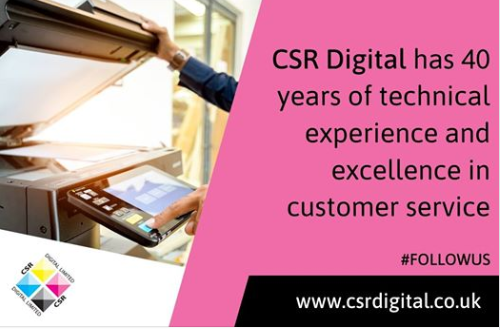 csrdigital's tweet photo. #CSRDigital is a family-owned business in #MiltonKeynes that offers local companies reliable and cost-effective #printers, #copiers, and workflow software. With over 40 years of technical experience Visit the website to find the printing solution for you: https://t.co/63rQYfo1YV https://t.co/YY7wohzchR
