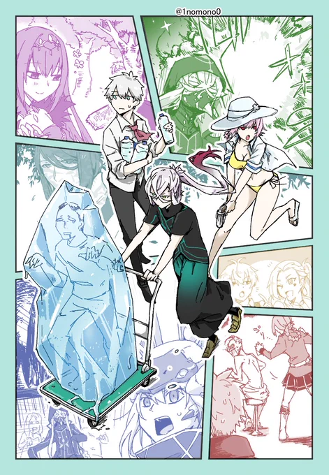 夏のカルデア医療班
#FGO 