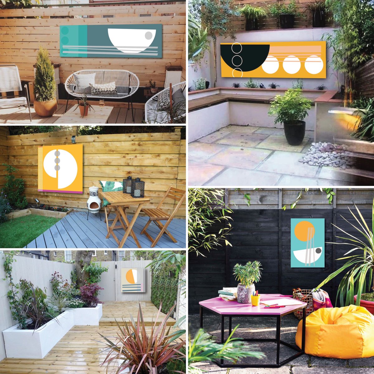 **LAST FEW DAYS FOR 10% OFF** all my outdoor aluminium pieces. Get in touch to talk about the different sizes and colour ways available. #aluminiumart #art #geometric #gardendesign #outsidespaces #colour #abstract #contemporarydesign #cornwall #picoftheday #bespoke #designyourown
