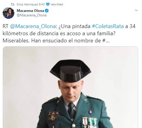 Como todas las cuentas anteriores es seguida por Juanfra Escudero y Yusnaby y tiene una distribución secuencial de tuits. Por lo que no sorprende que tb haga RTs a VOX. Más sorprendente es que sus 3 primeros seguidores sean 2 marketers de EEUU y una cuenta sin actividad de Canadá