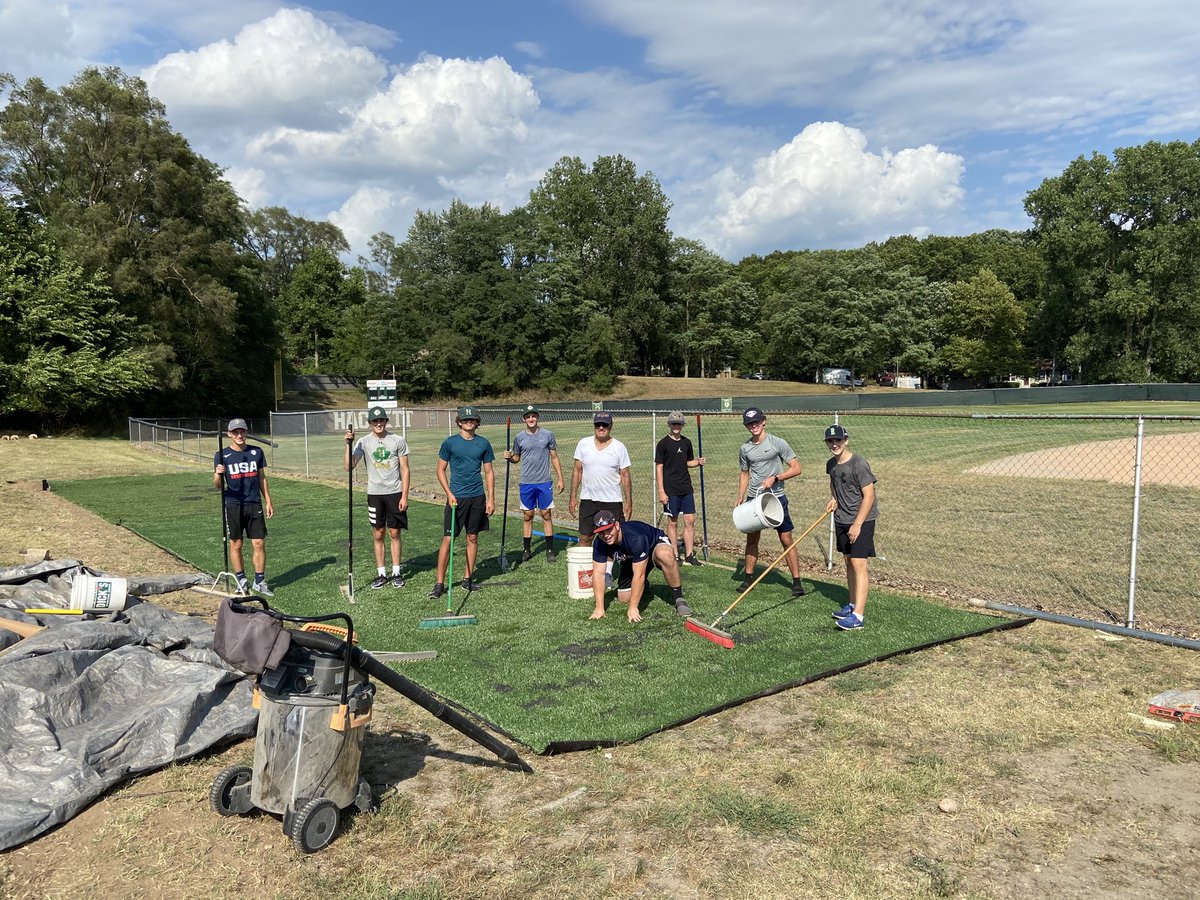 HCPBaseball's tweet photo. Championship teams need a championship batting cage #HackettBaseball’21 https://t.co/9qwUDnk9Uc