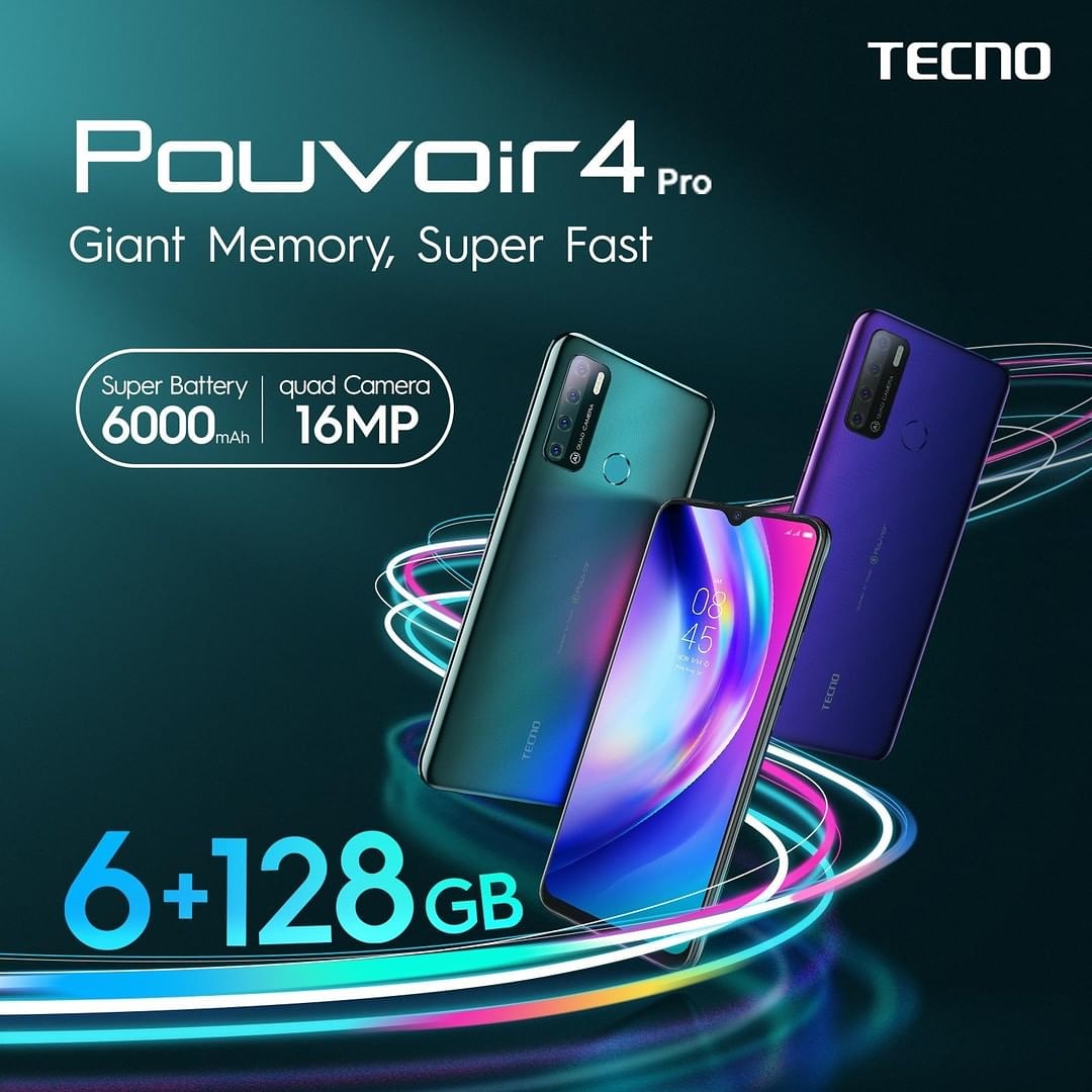 TecnoMobileGH's tweet image. Have a relaxing weekend with the best companion #pouvoir4pro for all your games, movies and pictures. And oh! It has enough space #128GB ROM + #6GB RAM to save all your files and memories.

#TecnoGhana #pouvoir #Alwayspoweron
