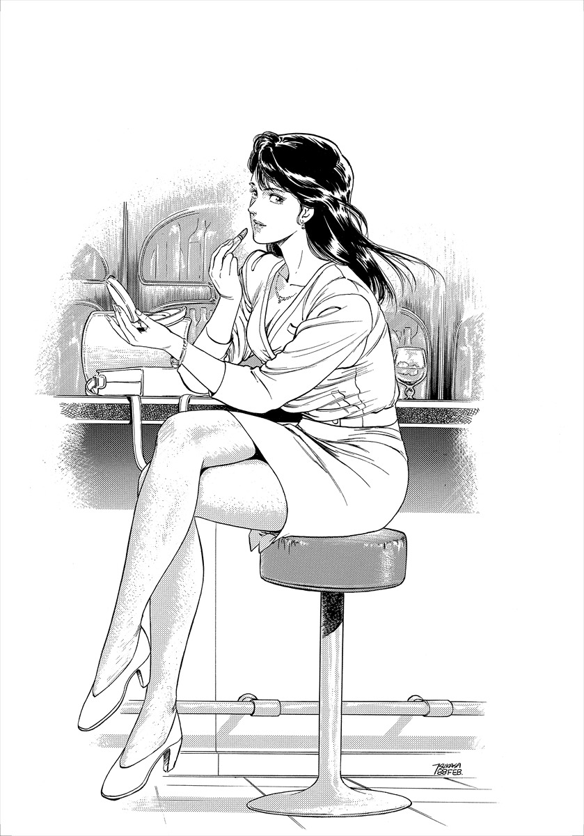 シティーハンター漫画公式 ﾐ もっこりカウント 107 獠に男装していることがバレた圭子 お風呂に入ってると もっこりにタオルを引っ掛けた獠が堂々と入室 圭子カウント 4 ハンマーカウント 78 79 夜 客間の布団で寝る圭子に夜這いを