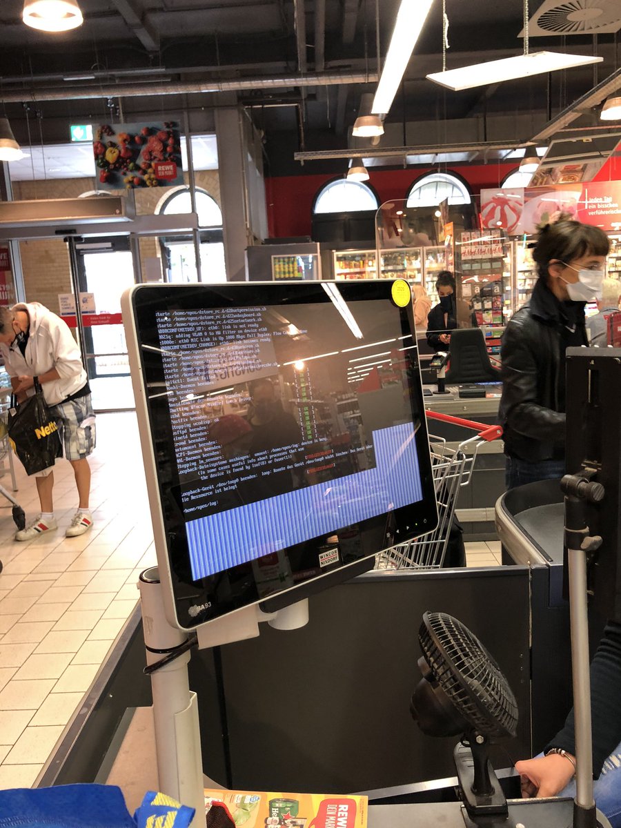 Scott Chacon Pa Twitter German Level Unlocked On Hold At The Rewe While Its Linux Check Machine Reboots Twice