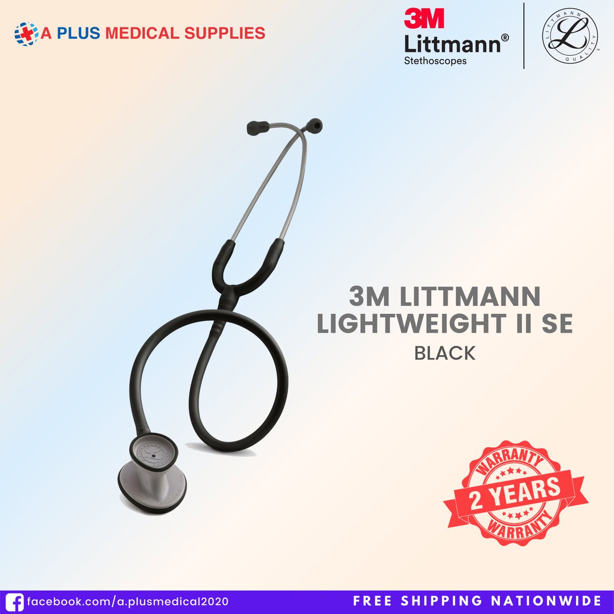 APlusMed2020's tweet photo. 3M™ Littmann® Lightweight II SE Stethoscopes
Now available for pre-order! ✨
✅Brandnew Original 3M Littmann
Lightweight II SE Stethoscope
✅Made in the USA
✅2-year warranty
Php 3,599
FREE SHIPPING NATIONWIDE
#nursingPH #PHN #medstudentsPH #littmannph #roadtoMD #roadtoRN https://t.co/OoX4sGLBoj