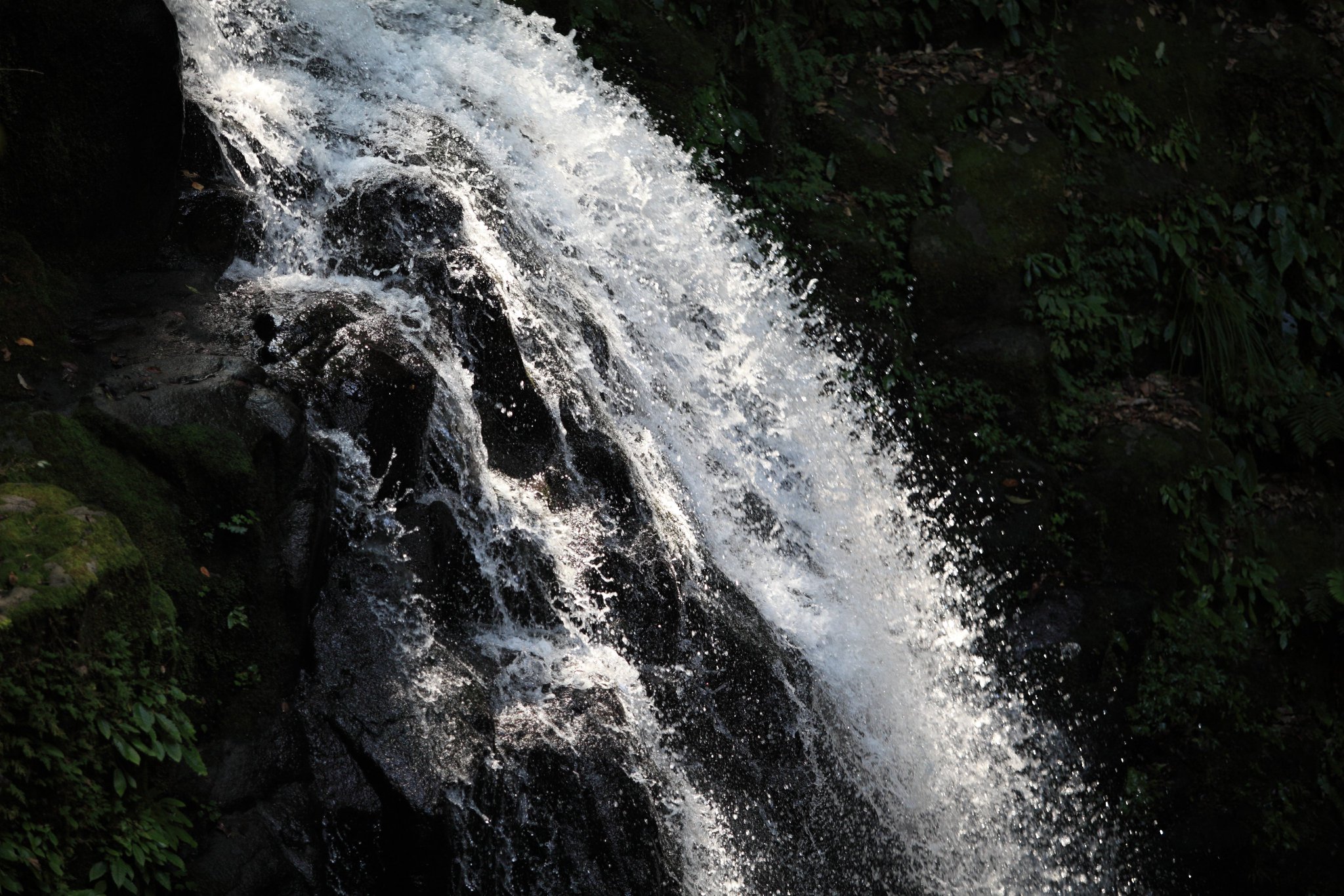 片柳弘史 水しぶきを上げて流れ落ちる山奥の滝 水面を渡る冷たい風に癒されます 片柳弘史 水しぶきを上げて流れ落ちる山奥の滝 水面を渡る冷たい風に癒されます