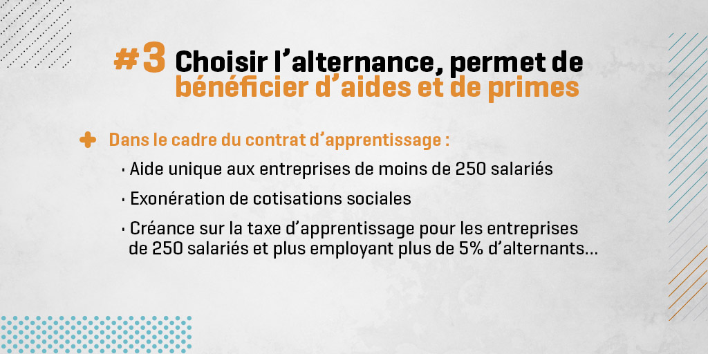 Constructys_'s tweet photo. [#Raison3 #PourquoiRecruterEnAlternance]
Bénéficiez d’#aides et de primes pour vos #ContraPro
1️⃣ Exonération des cotisations sociales
2️⃣ Aide forfaitaire de #PoleEmploi
3️⃣ Aide à l’embauche
En savoir + > https://t.co/wVn7SW7hNq
#laconstruction #Recrutement https://t.co/iflZ8EFZ33