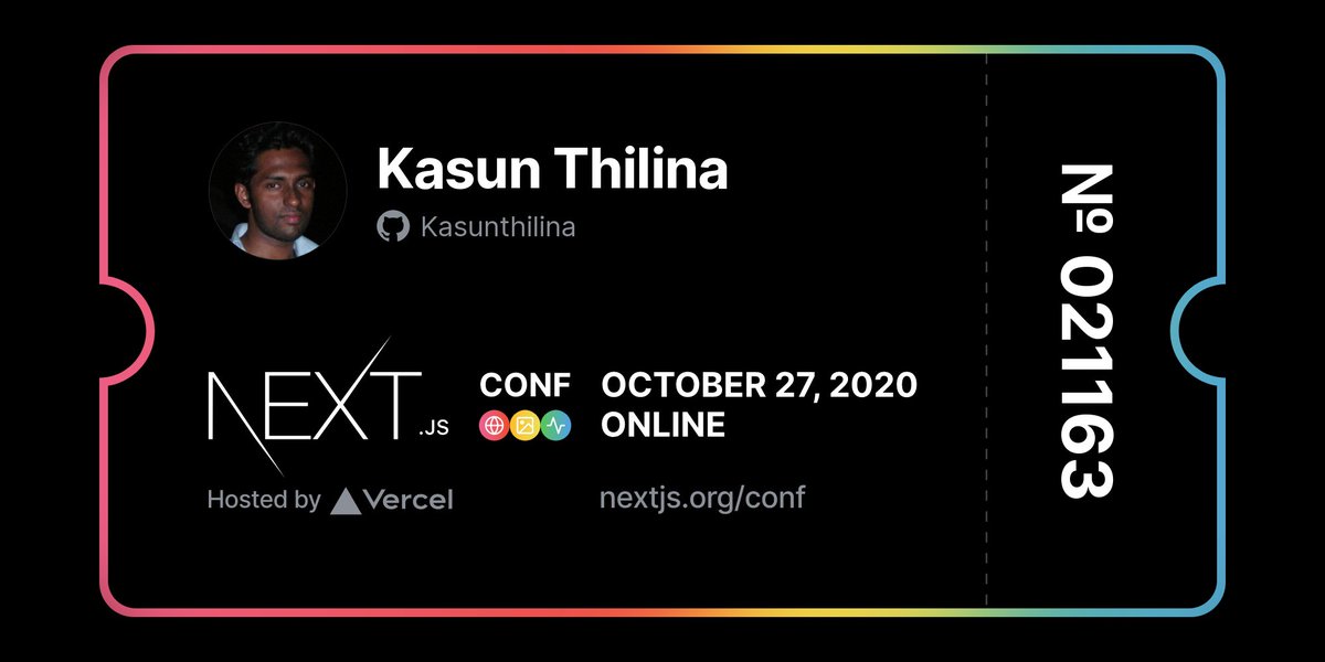 TWKasun's tweet photo. waiting for #nextjsconf https://t.co/lGI9dr6l88