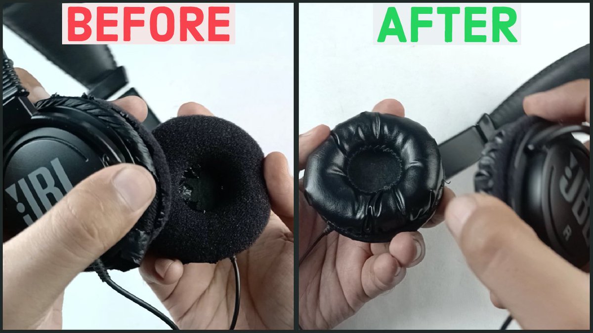 AndroidMember's tweet photo. Here is how I fixed my headphones ear pads. BTW it's my first DIY video hope you'll like it :)
https://t.co/vYH9iXyN72 https://t.co/pQVHabnojn