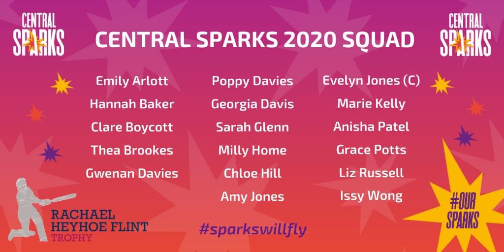 WalmleyCCLadies's tweet photo. Good luck to all the wammers starting off their campaigns for @CentralSparks and @Lightningcric in the Rachael Heyhoe Flint Trophy this weekend 🏆 

Thea Brookes 💥
Georgia Davis 💥
Amy Jones 💥
Marie Kelly 💥
Anisha Patel 💥
Liz Russell 💥
Alicia Presland ⚡️

💙💛 https://t.co/Ktx6BBcgnQ
