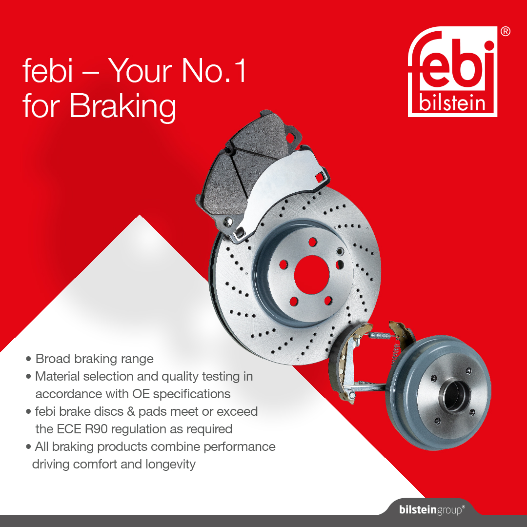 febi bilstein on X: Why #febi brakes? That's why! #OEmatchingquality  #SolutionsMadeInGermany #braking  / X