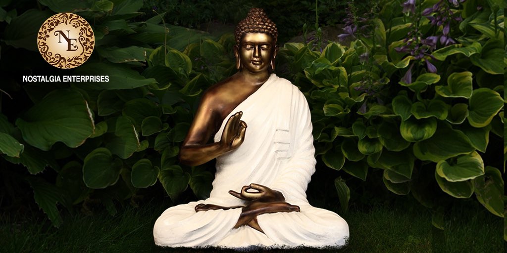 nostalgiaenter1's tweet photo. Add a touch of zen to your space with these stunning and serene Antique Finish Buddha statues!
These are sure to bring peace and endless tranquility to your home! 
Perfect for both Outdoor and Indoor Spaces!

Visit: https://t.co/WUKJRrztTY

Call or Whatsapp +91-9820813460⁣ https://t.co/7zD63TdLC4