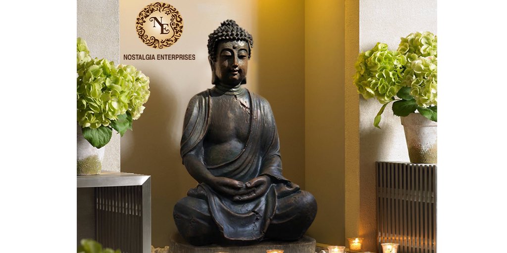 nostalgiaenter1's tweet photo. Add a touch of zen to your space with these stunning and serene Antique Finish Buddha statues!
These are sure to bring peace and endless tranquility to your home! 
Perfect for both Outdoor and Indoor Spaces!

Visit: https://t.co/WUKJRrztTY

Call or Whatsapp +91-9820813460⁣ https://t.co/7zD63TdLC4
