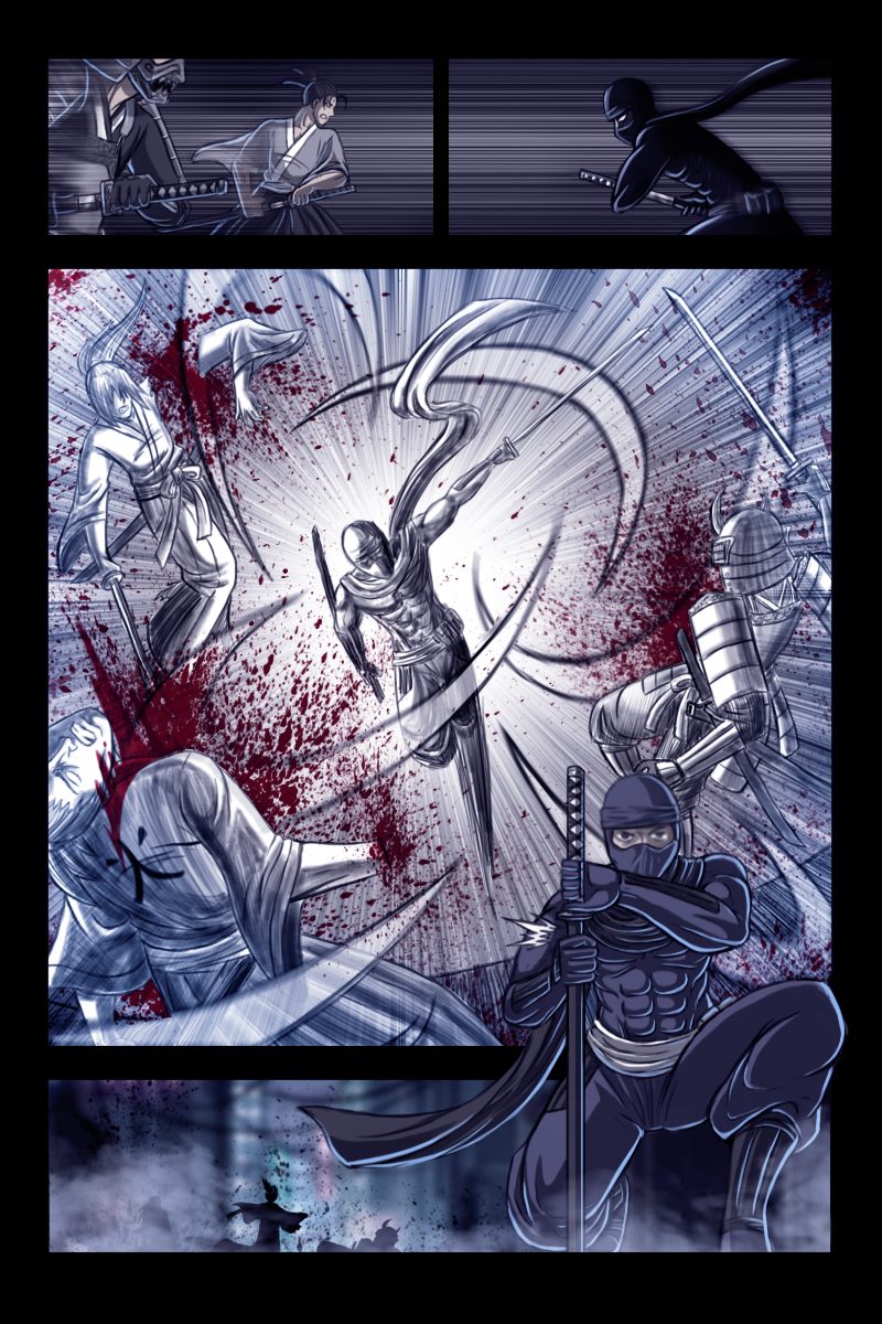 NewTokyoNinja's tweet photo. #NewTokyoNinja  Story Created and written by @Metroum Illustrated by Pedro Papa #FaZe5 #Manga #Mangaart #Mangaartist #anime #AnimeArt #animation #art #cartoons #storyboard #WritingCommunity #WritersCafe #FaZeup #fazeclan https://t.co/bjnETKS94M