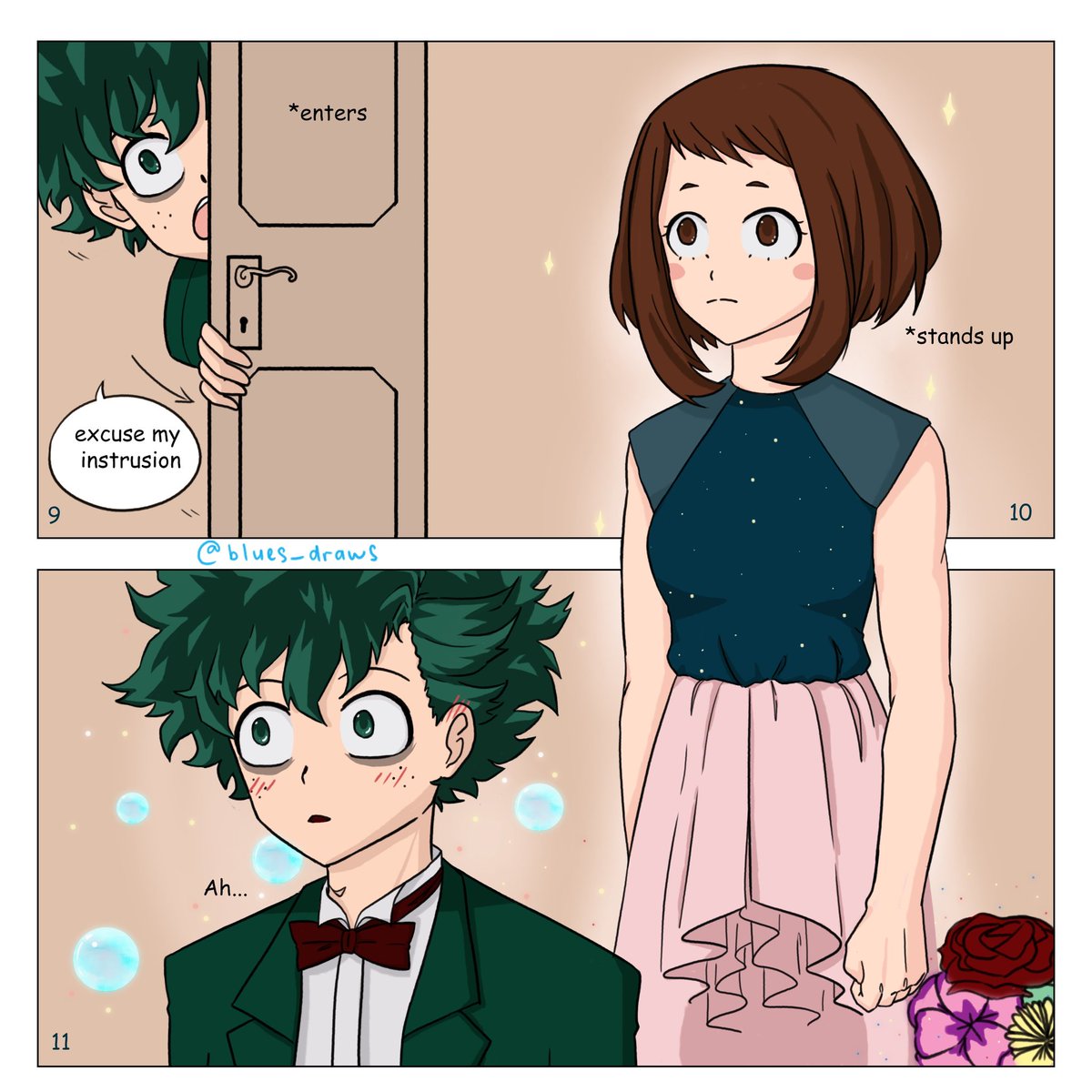 Deku And Uraraka Cute