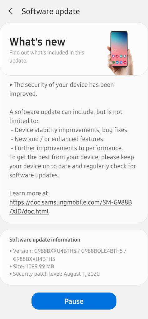 Pemilik #GalaxyS20 sudah ada update ke OneUI 2.5
Sekarang fungsi2nya sama dengan #GalaxyNote20 seperti pro video mic, zoom, DeX wireless dll 😁
