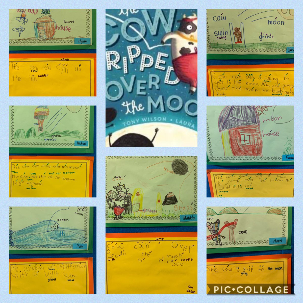 RebeccaKerron's tweet photo. The Kindergarten team at Ambarvale PS are developing impressive writing skills!#DrawTalkWriteShare #EAfS  @NoellaMackenzie @FarnhamRosemary https://t.co/xWyltGQy0v