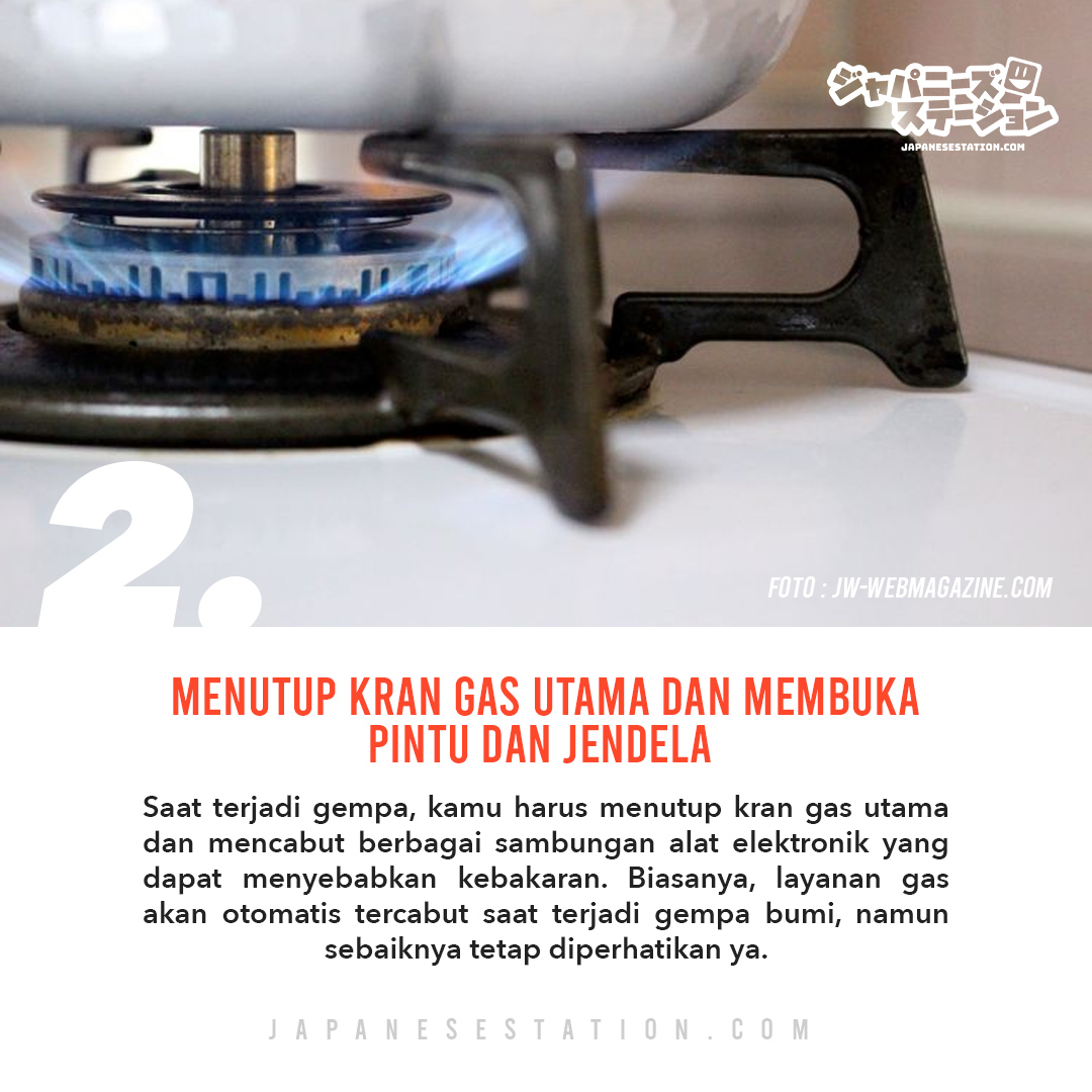 JapaneseStation's tweet photo. Gempa bumi sering kali terjadi di Jepang. Sebagai bentuk antisipasi selain menginstall aplikasi peringatan adanya gempa, sebaiknya teman-teman perhatikan hal-hal berikut yang harus dilakukan ketika gempa terjadi!
#jsinfo
#japaninfo
#japanearthquake https://t.co/RxmvRq1j4q