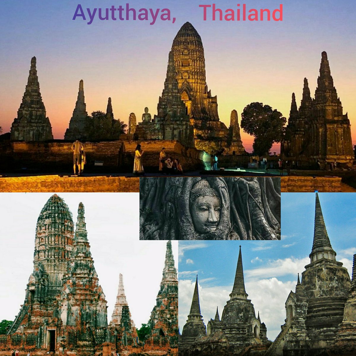 3) #Historic_City_of_Ayutthaya, Thailand, founded in 1350 CE, was the second capital of the Siamese Kingdom. The Thai city of Ayutthaya is named in honor of the original Ayodhya.  @Vyasonmukh  @ReclaimTemples  @AlpaChauhan_  @VedicWisdom1  @KshatriyaItihas #Aryavarta #Bharatvarsha