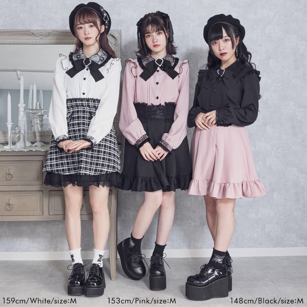 Dearmylove 予告 9月1日朝10時発売スタート フロントのリボンは取り外し可能 ハートボタンやレース生地など 1つ1つのディティールにごだわりました 量産型コーデや双子コーデにも おすすめのアイテムです 3 590 Tax Dearmylove T Co Dearmylove 予告 9月1日朝10時発売スタート フロントのリボンは取り外し可能 ハートボタンやレース生地など 1つ1つのディティールにごだわりました 量産型コーデや双子コーデにも おすすめのアイテムです 3 590 Tax Dearmylove T Co