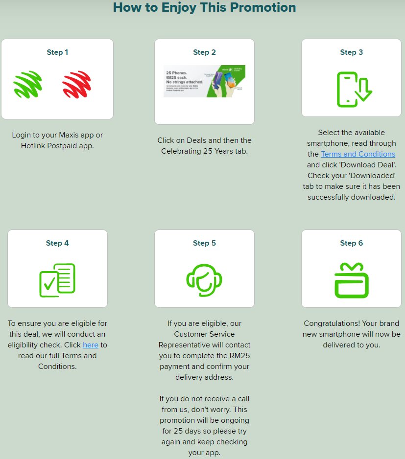 Careline maxis Switch to