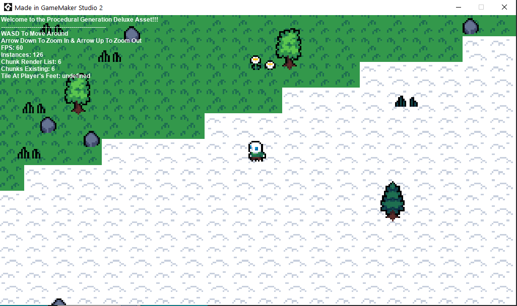 thegamedevgod's tweet photo. Sneek peeks from the infinite procedural generation asset im making, If you know about my game "world of explorers" and you use GMS2 you will enjoy this i think. Its a very nice backbone to create your own procedurally generated game !!

#GameMakerStudio2 #GameMaker #indiedev https://t.co/G9s7BtTHFg