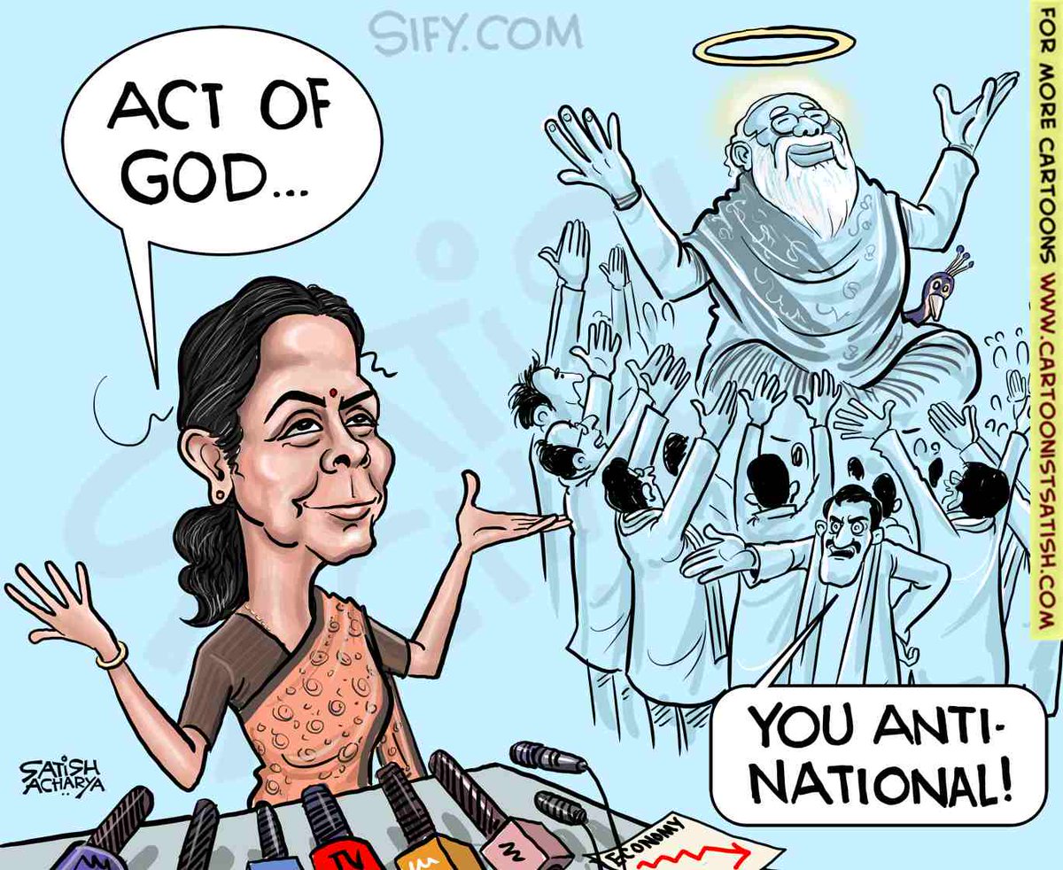 Satish Acharya On Twitter Act Of God Sifydotcom Cartoon Economiccrisis Https T Co Otltvaudaw Twitter