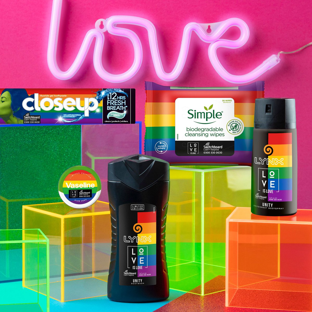 superdrug's tweet image. RT &amp;amp; follow @Superdrug 2 #WIN the full range of Pride products created in partnership with Switchboard LGBT! Competition ends 23:59 28/08/20, Ts&amp;amp;Cs apply please see bio ❤️ 16+ and UK Only. Superdrug Stores PLC is the promoter.