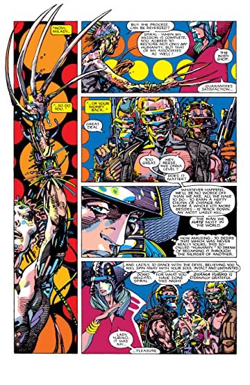 Day 11 and my choice is uncanny x-men 205. Another Barry Windsor-Smith drawn issue, it’s a fascinating mix of body horror and lone wolf and cub. Spiral and the reavers v Logan in a snowstorm. Enthralling and wondrous