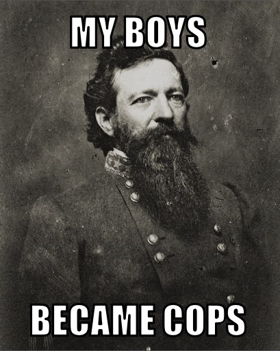 HistoryTWTFails's tweet photo. Harry T. Hays (CSA general and New Orleans' Sheriff during the 1866 Police Massacre of black activists):

Boy, that Kenosha kid sure can kill negroes. As good as anybody. I'd hire him for my force, licketty-split.

#KenoshaShooter #KenoshaShootings #WhiteLivesMatter #Confederate https://t.co/72UOmvFZEN