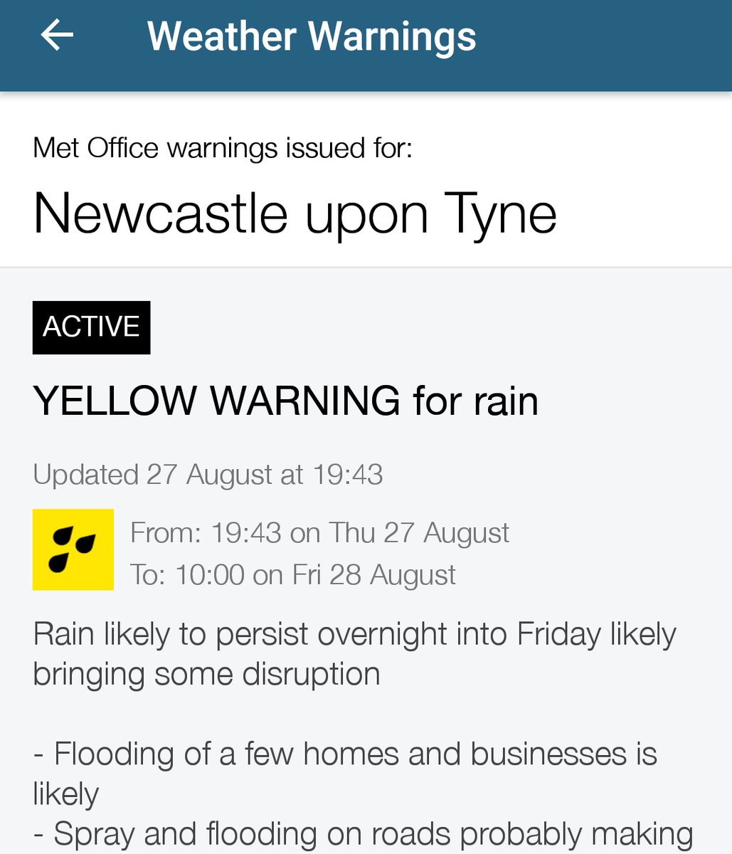 5 days ago I finally took the plunge and got rid of my car. It has rained non-stop for the last 5 days. I'm taking it personally. #sodden ☔