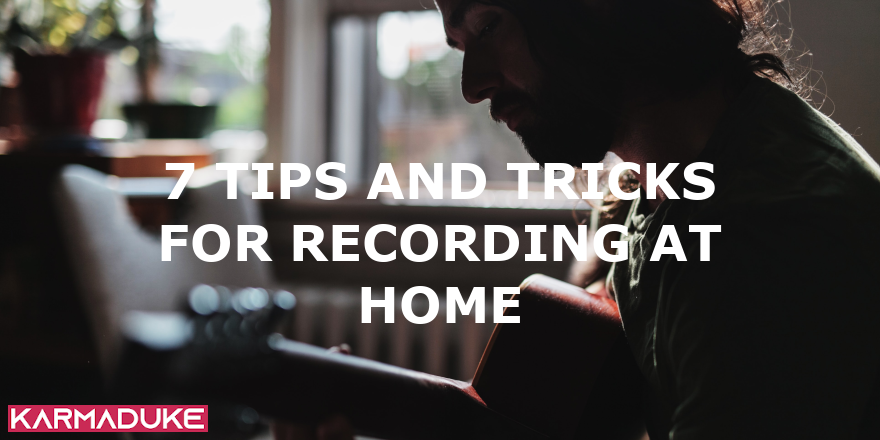 KarmadukeSocial's tweet photo. Good Friday to you all. Here is the first part of our " Tips and Tricks" series. As all of us are stuck at home due to #COVID19 we decided to give you some tips on how to record music at home. #home #recording 
Follow if you like this and would like to see more! https://t.co/kvguNZxMDW