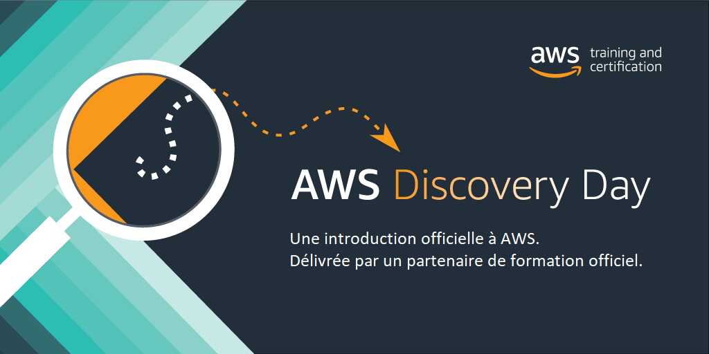 AWSFrance's tweet photo. Rejoignez-nous lors du AWS Discovery Day le 29 septembre 2020 pour une introduction officielle à AWS délivrée par notre partenaire de formation @corexpert by @teamwork.
Inscriptions ici : 👉 https://t.co/nIOAI2Ypir https://t.co/4ljHPJ55qD