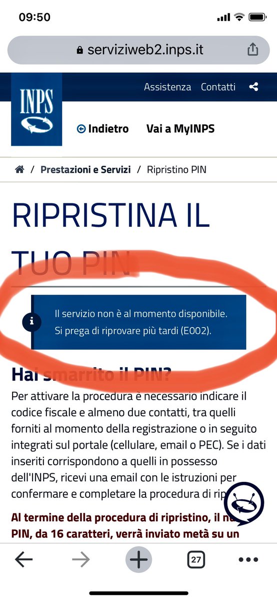 babele_dunnit's tweet image. SIETE RIDICOLI! @INPS_it  TUTTE LE VOLTE CE N’È UNA! I VOSTRI SERVER SI STANCANO?