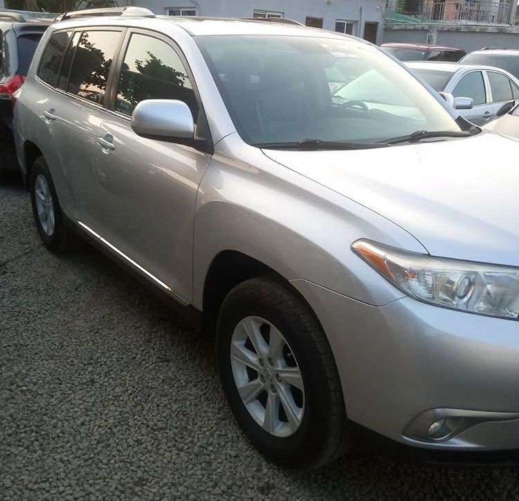 2012Toyota Highlander Foreign usedPrice:6.6m