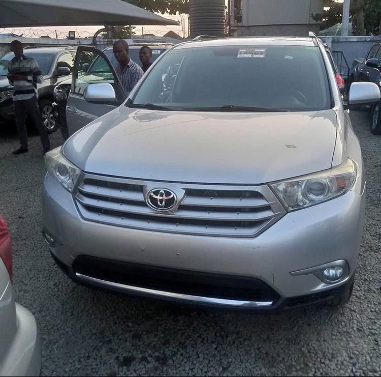 2012Toyota Highlander Foreign usedPrice:6.6m