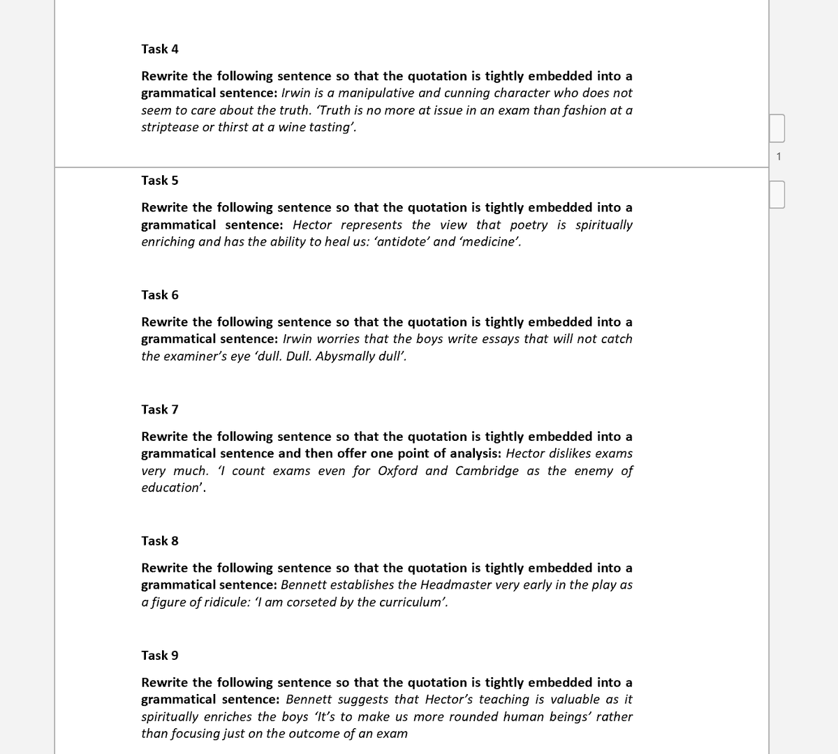 __codexterous's tweet photo. **NEW ENGLISH LIT RESOURCE**

I always find students find it very tricky to embed quotations correctly. Here's two resources that will help: 

1. Guide on how to do it: https://t.co/brHtAnm0wC
2. Scaffolded worksheet to help embed the skills: https://t.co/kki90XsyMz https://t.co/iZBmTDtaVR