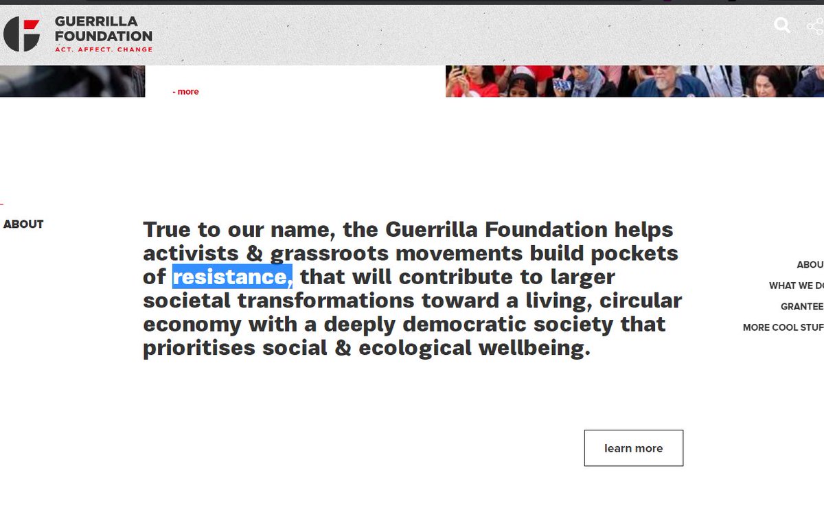 Before I go on, please realize that a Berlin S0R0S Funding partner, the Guerrilla Foundation, is part of a 50 day protest siege. on our White House coming up 9-17-2020. The Adbusters from Occupy, US address is a PO Box and this and their phone are used by many businesses. Odd.