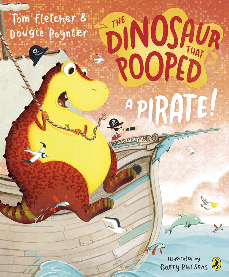 No.21  #LibraryTop50 Garry Parsons  @ICanDrawDinos took the nation by storm with his playful Dinosaur That Pooped picture book series. He's illustrated The Dragonsitter books and lots of book covers, magazines and ads with his bright and bold digital art  http://garryparsons.co.uk 