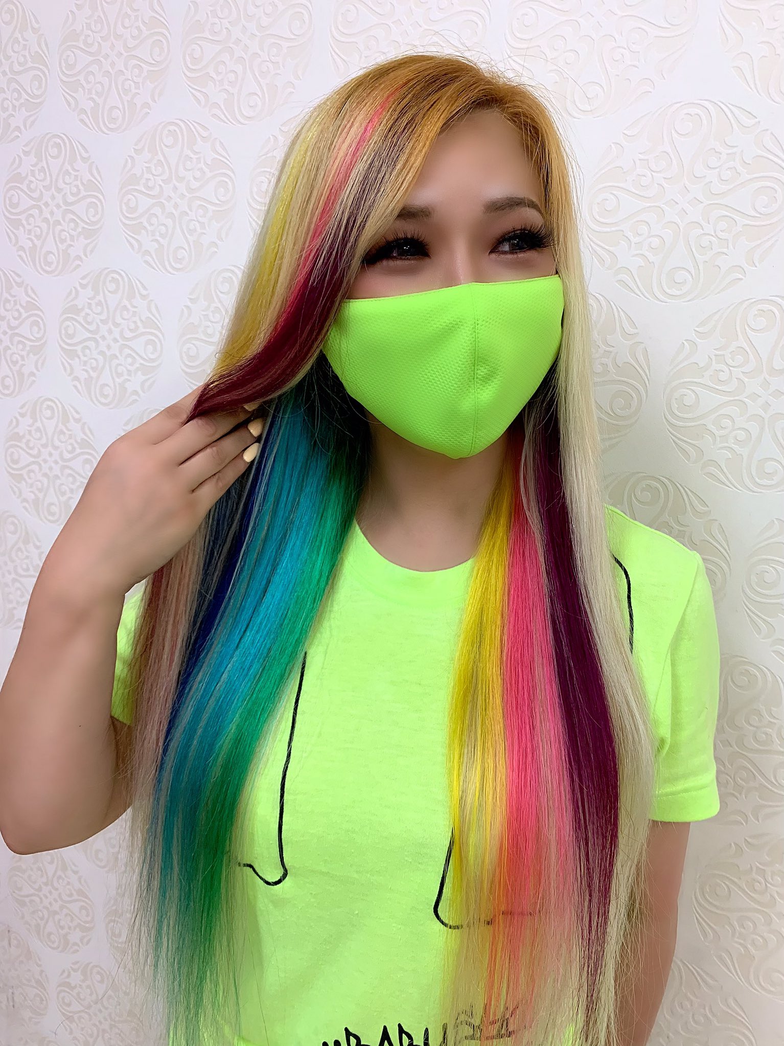 Twitter 上的 あるじゃんすー柏店 お客様スタイル インナーレインボー Galスタイルや派手好きの皆さんはぜひ あるじゃんすー柏店 へ エクステ シールエクステ 派手髪 インナーカラー 柏駅 T Co Ctw9vkq4xz Twitter