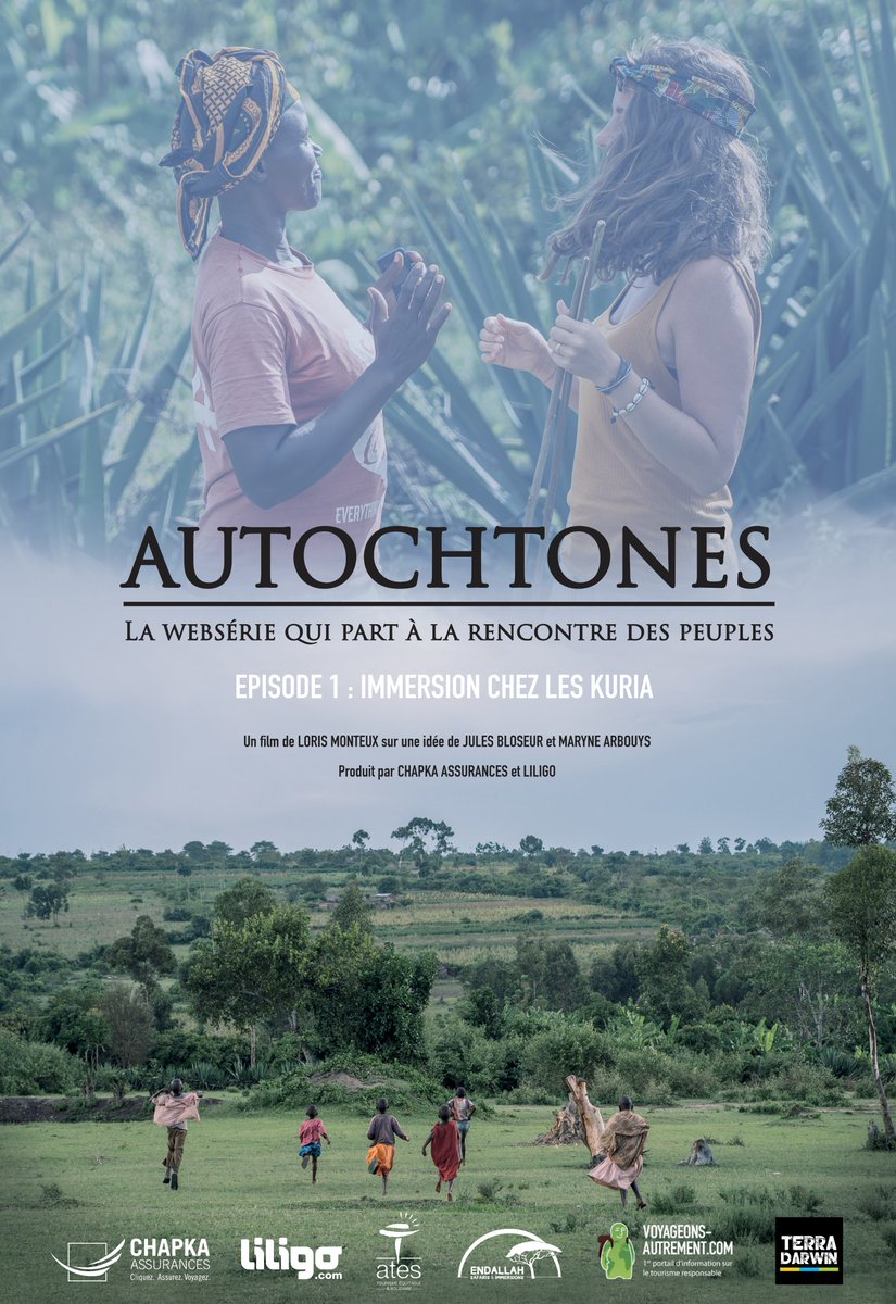 Explore_LeMonde's tweet photo. L'AFFICHE OFFICIELLE DE AUTOCHTONES ! 🎉

J-3 avant la diffusion du film !

RDV LUNDI 20H30 POUR LA DIFFUSION EN LIVE !
➡ https://t.co/hk0M9L9sKT

Merci à Bérénice pour cette superbe affiche 😊

Hakuna Matata 
Maryne &amp; Jules

#autochtoneslawebserie #Tanzanie #autochtones https://t.co/knbrh26T0S