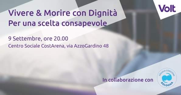 SilviaSpinelli_'s tweet photo. Quanto è importante scegliere fino alla fine? Quanto le istituzioni hanno l’obbligo di tutelare la nostra libertà? 
Discuteremo di questo e molto altro con @Mina_Welby e @riccio_echinus
il 9 Settembre a Bologna! @VoltItalia
@ass_coscioni
https://t.co/eyuFWE6ZU6 https://t.co/bQwuLdKxca