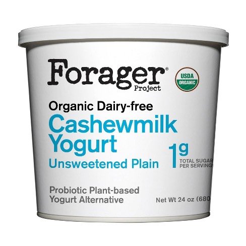 Yogurts- a lot of the v3g4n yogurts i could find are a lot higher than regular light yogurts but these two are the lowest i could find!Forager Unsweetened Plain Cashewgurt - 100calsNancy’s Oatmilk Yogurt Plain - 70cals