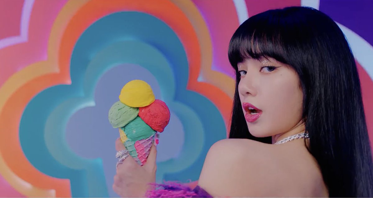 +13: Selena and Lisa in the opening is really great+12: Lisa's just crazy. Honestly, I do t like the song, but blackpink tone is a national treasure+11: Lisa is crazy+7: Lisa's rap is just crazy. All I can say is that I'm crazy #SELPINK_IceCream #LISA    @BLACKPINK