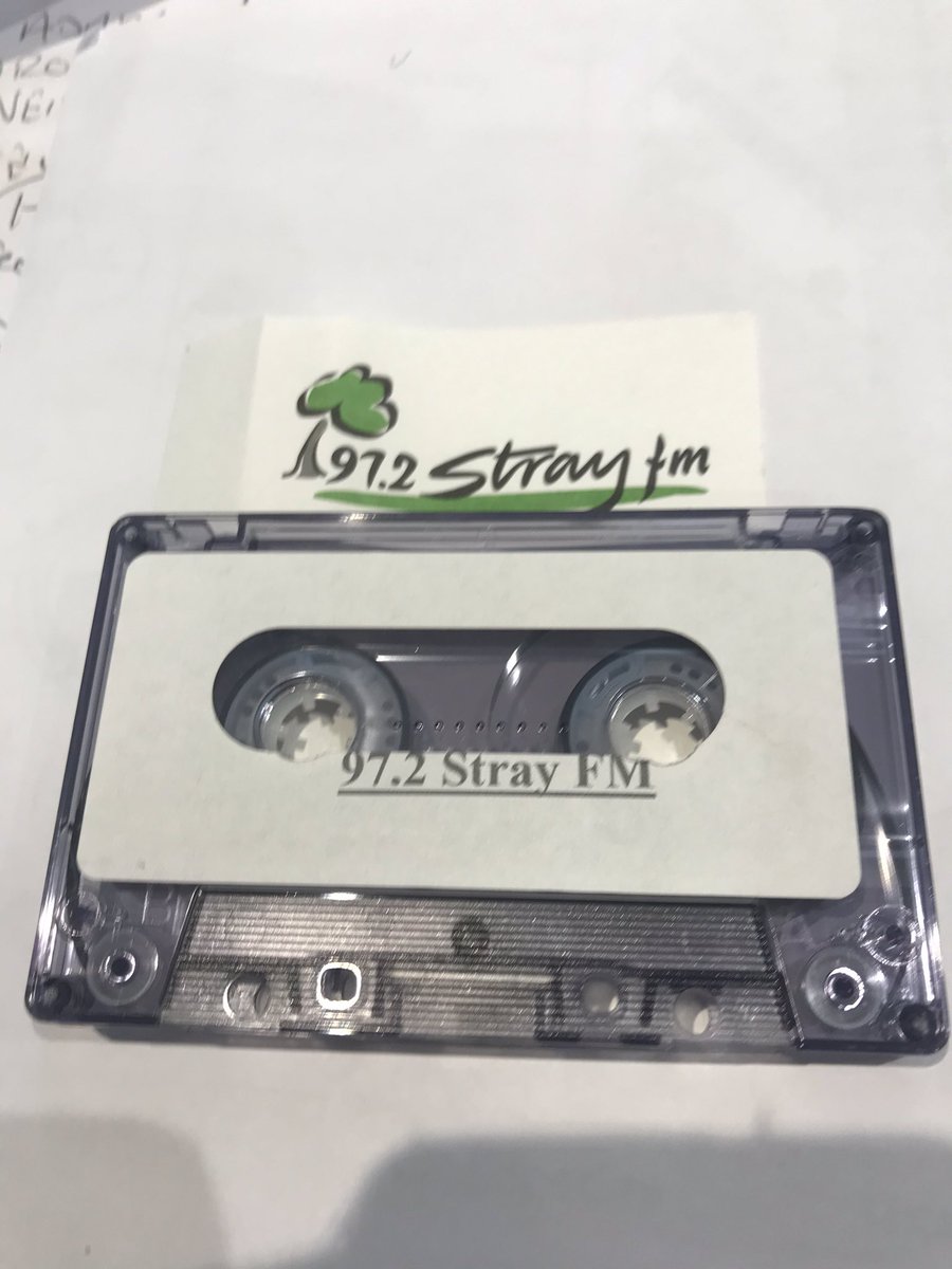 NiddalWindows's tweet image. I still have my first radio advert from #strayfm , sad day for the community on a whole and would like to thank the whole team past &amp;amp; present for their support over the years