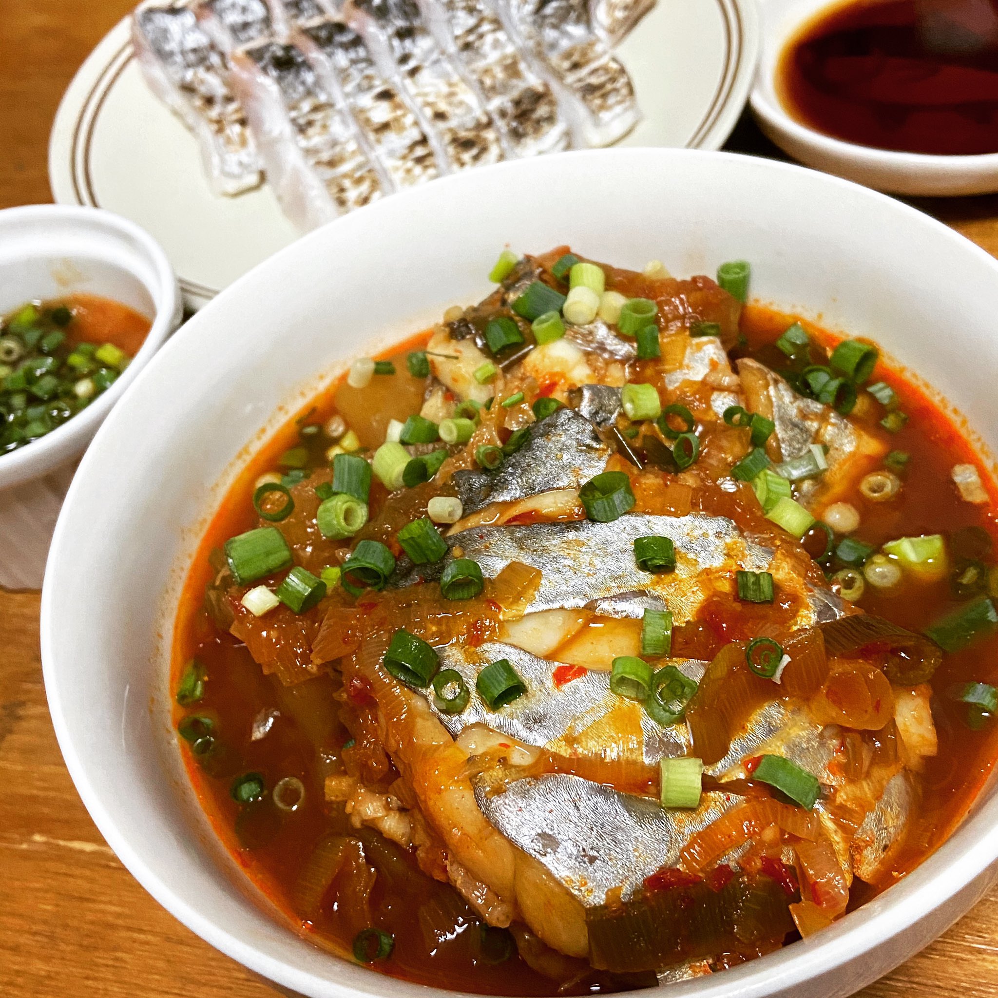 太刀魚の韓国風煮付け Twitter Search Twitter