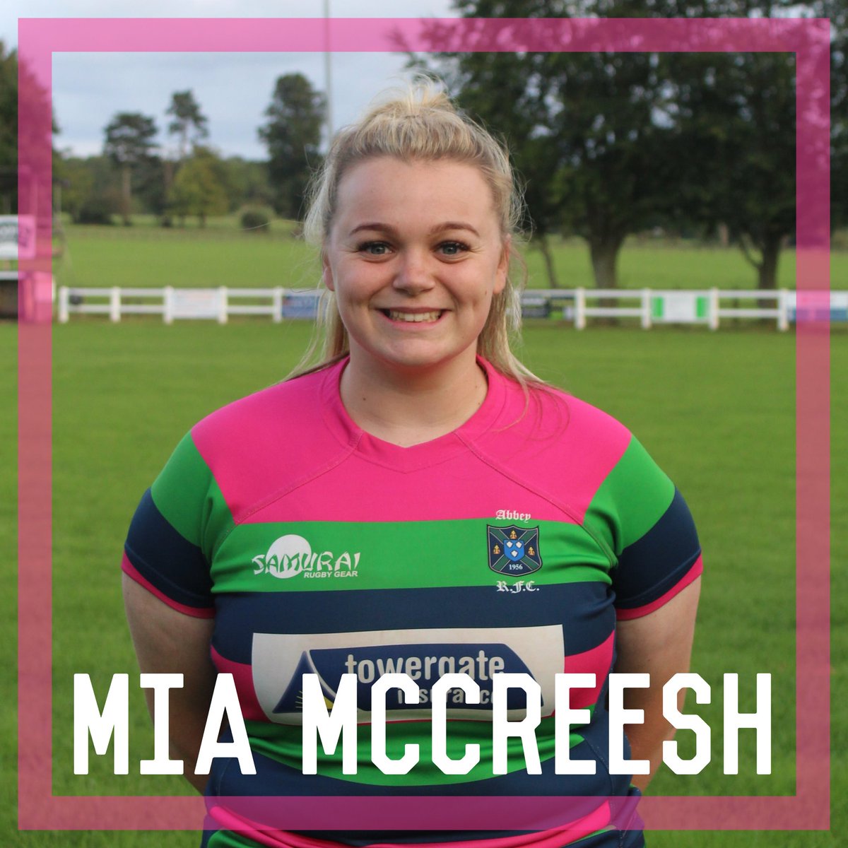 🔏 NEW SIGNING🔏

Name: <a href="/MiaMcCreeshyy/">Mia McCreesh</a> 
Position: Centre
Previous clubs: @GoBRFCLadies @OBUWRFC <a href="/HenleyHawksWome/">HenleyHawksWomen</a> 

🗣 “I’m very excited about joining Abbey for the upcoming season. The set up at training is great &amp; it’s amazing to be back playing touch!”

Welcome!

#TeamNuns